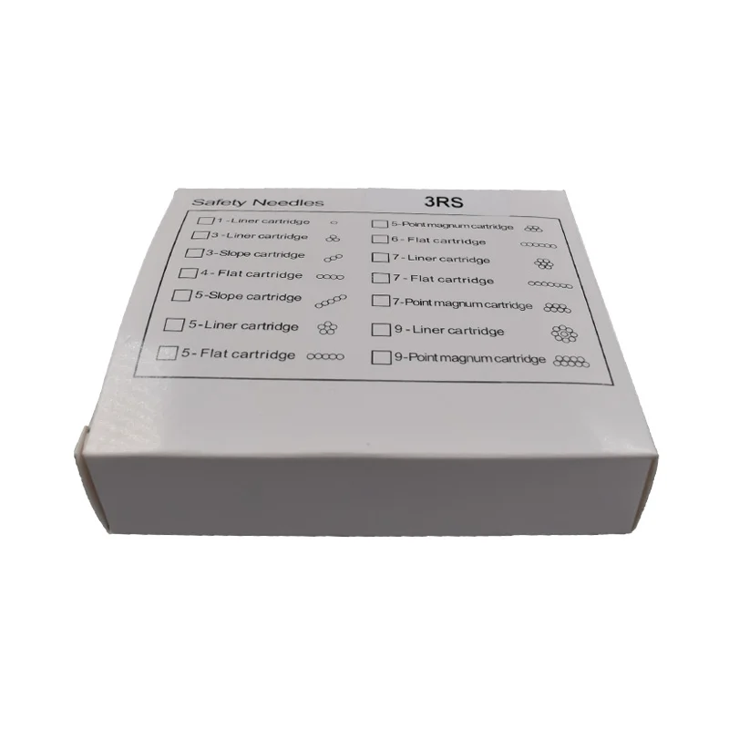 Картриджи для татуировок 3RL/3RS круглые шейдеры изогнутые иглы подводка бровей и