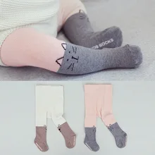 Children Tight new autumn Winter Thick warm Tights For Girls Pantyhose Cartoon Anti Slip baby Stocking For 0-4T