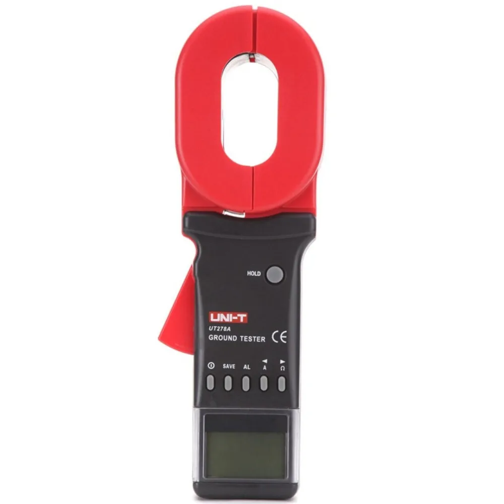 

UNI-T UT278A Earth Ground Resistance Meter Tester 4 Digitals LCD Display Clamp Meter Ohmmeter Leakage Current Tester