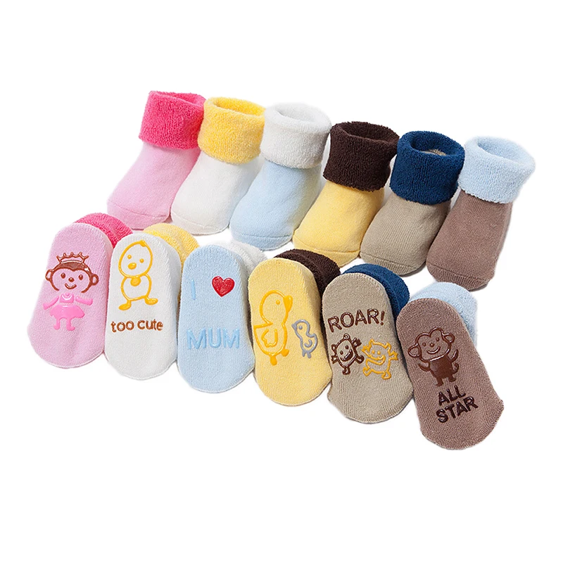 baby socks with grips-801