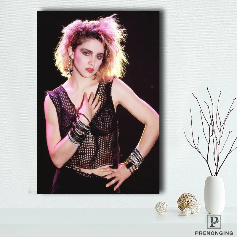 

Custom Canvas Poster Madonna (1)Printing Posters Cloth Fabric Wall Art Pictures For Living Room Decor#18-12-05-S-02-49