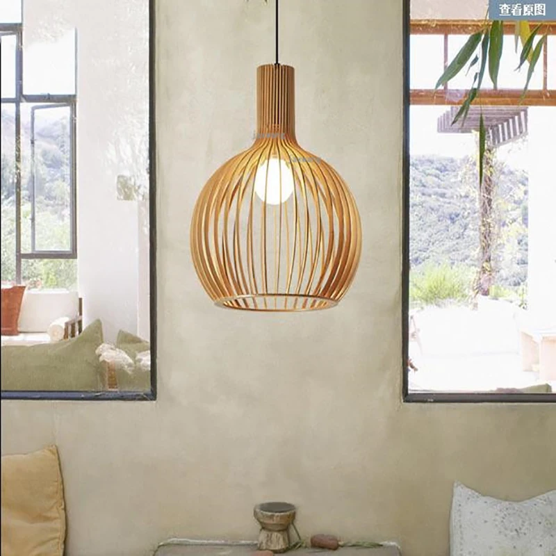 

Nordic wood Led Pendant Lamp Lights Hanging Lamp Hanglamp Light Fixture Modern Hanging Ceiling Lamps Chandelier Lighting