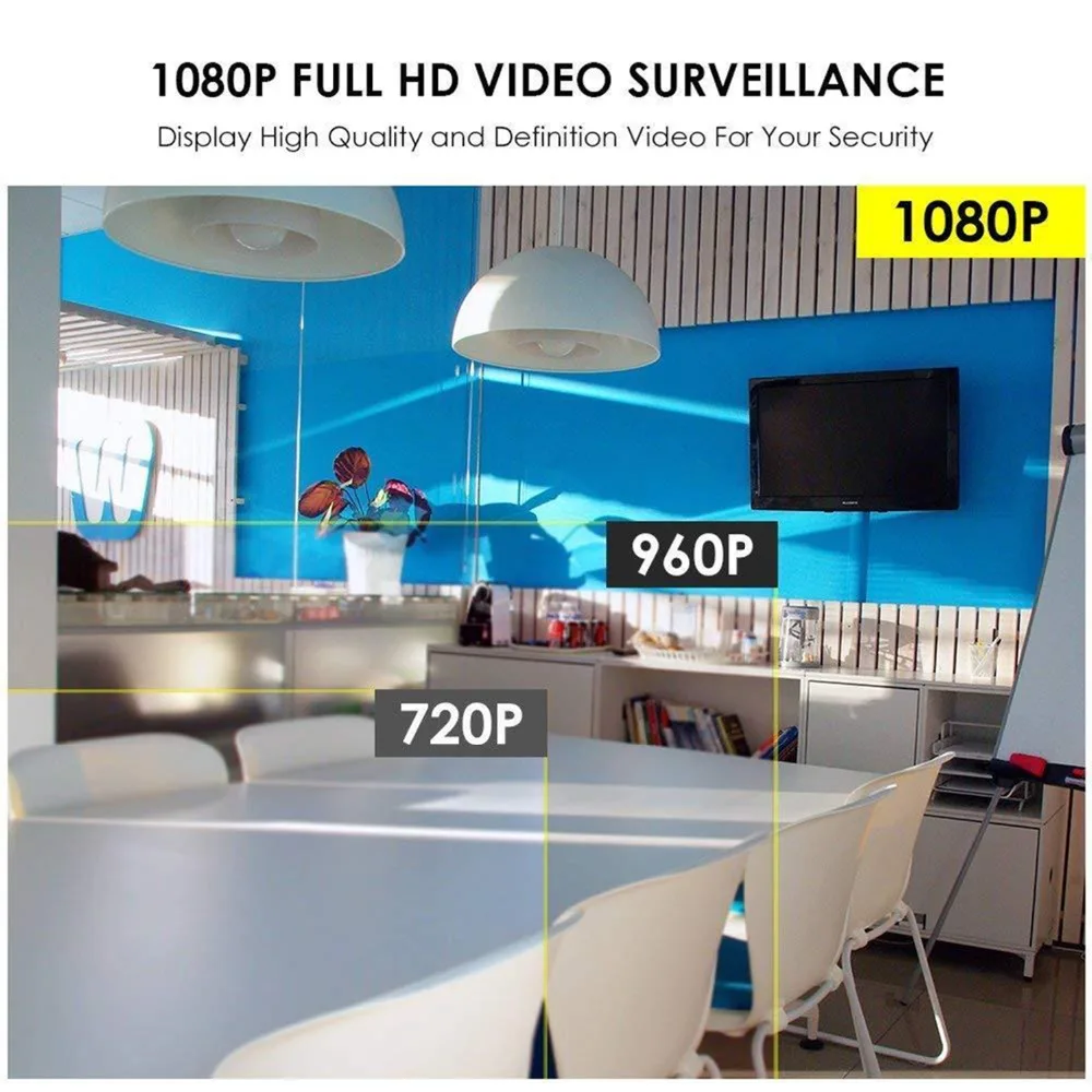 JOOAN камера видеонаблюдения wifi 1080P камеры видеонаблюдения ip камера P2P CCTV пулевидная камера наруэного наблюдения с MiscroSD слот для карт памяти Max 64G