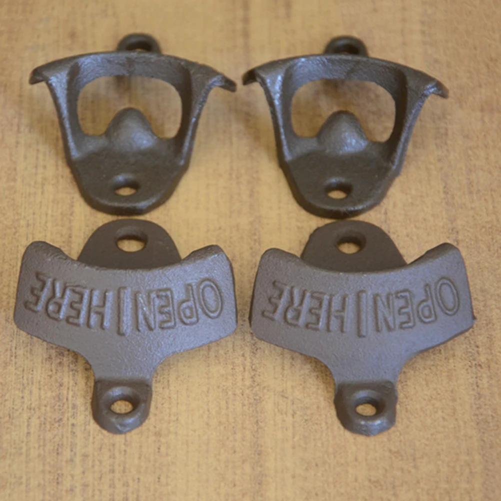 Kitchen Bar Opener Wine Beer Soda Glass Cap Bottle Openers Gift Vintage