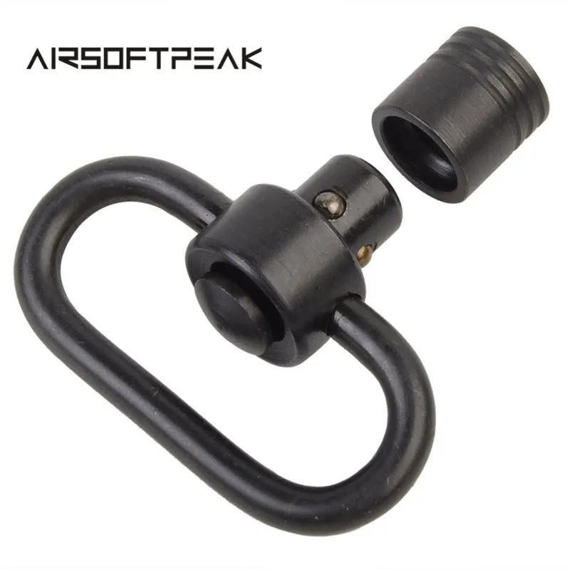 QD Sling Swivel Scope Mount Ring Quick Detach Release Button Strap Ring