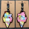 Fashion Sumikko Gurashi Suitcase Luggage Tag Cute Cartoon ID Address Holder Baggage Label Silica Gel Identify Travel Accessories 5