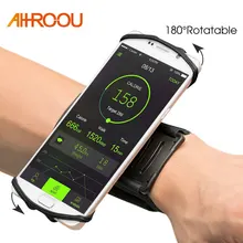 Вращающийся браслет для размера 4 ''4,5'' 4,7 ''5'' 5,5 ''6'' спортивный держатель для мобильного телефона чехол для iphone huawei samsung Xiaomi Phone