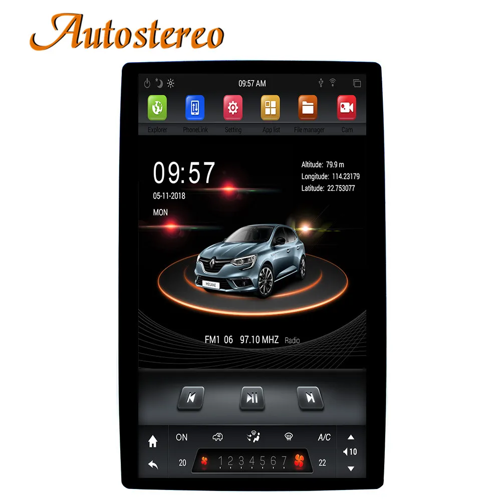 Discount Tesla style Android 8 Car GPS Navigation car No DVD Player For Toyota/Nissan/Suzuki/Lexus most radio tape recorder auto headunit 7