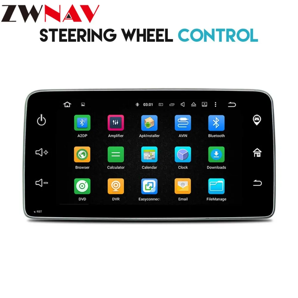 Octa core Android 8.0 Car multimdia player head unit For Mercedes Benz Smart 2015 2016 2017 GPS Navigation Radio WiFi autostereo