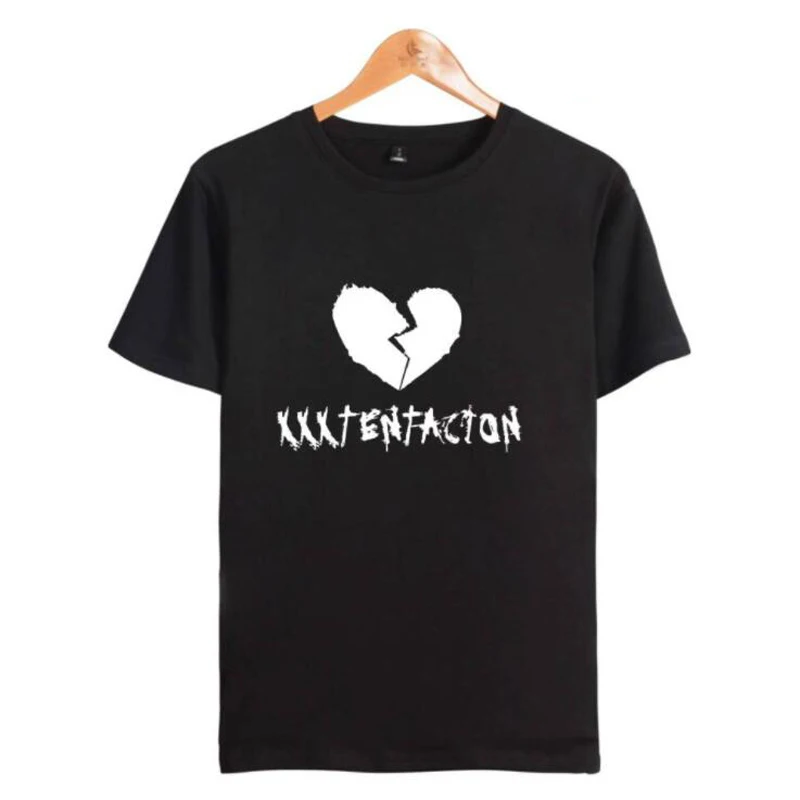 

Men's T-shirt Fashion Xxxtentacion Print Funny Tshirt Men Summer Casual Male T Shirt Hipster Hip-hop tee shirt homme streetwear