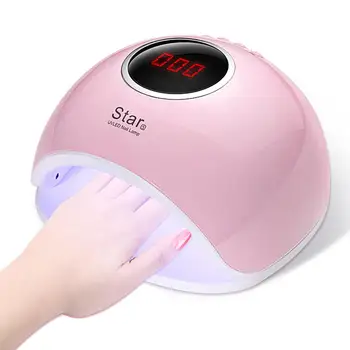 

New Professional 110-240V Smart Sensor LED UV Nail Lamp Fingernail Gel Polish Dryer