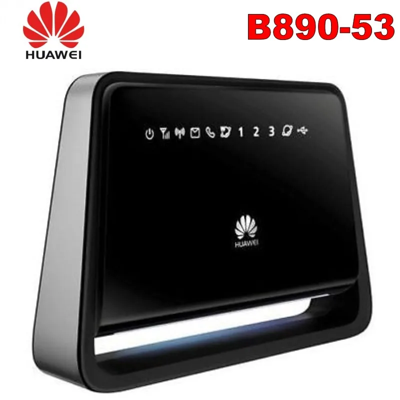  Unlock 100mbps Huawei B890-53 sim card slot 4g Lte Wireless Router