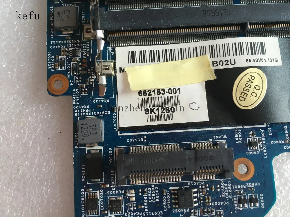 KEFU для HP DV6 7000 материнская плата ноутбука DDR3 682183 001 с графической