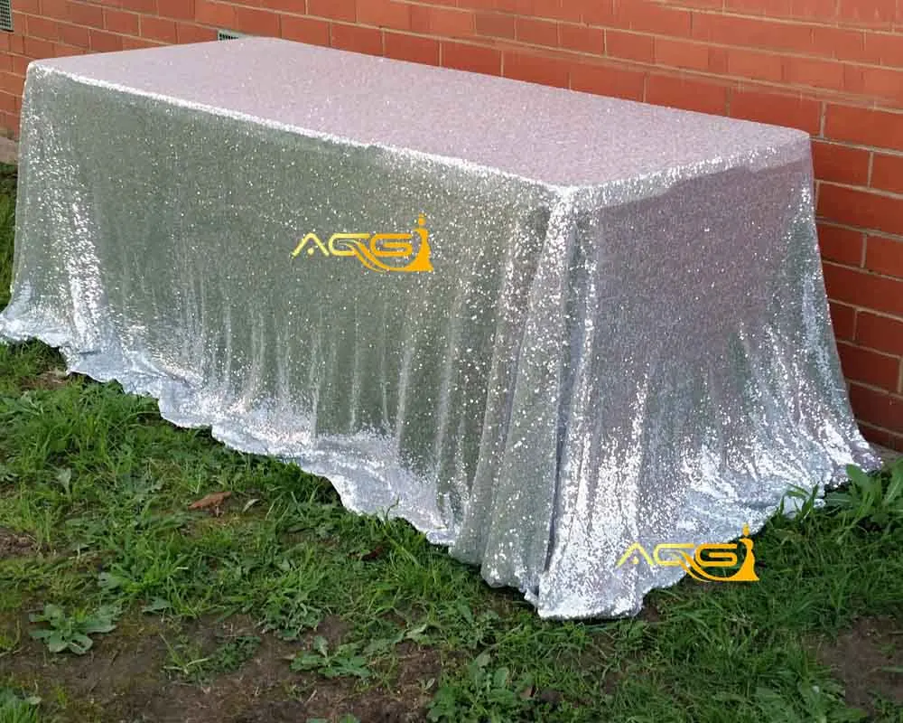 Online Get Cheap Silver Sequin Tablecloths Alibaba Group