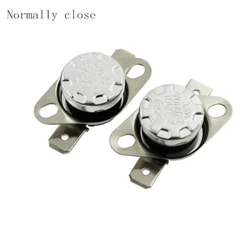 

KSD301 250V 10A Normally Open/Normally Close NO Thermostat Temperature Thermal Control Switch DegC 0-95Celsius Degree 100pcs/lot