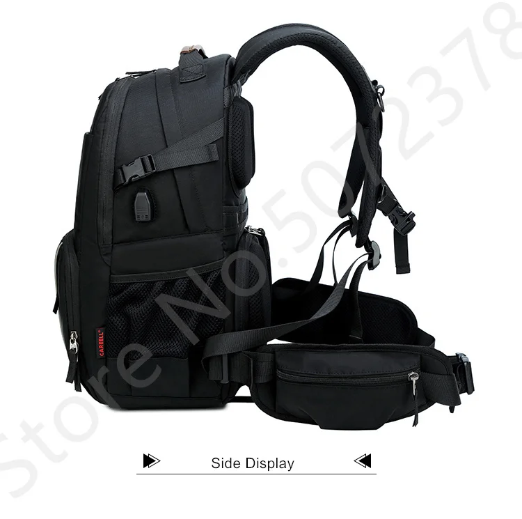 Professional Photography Padded Backpack Nylon Anti-theft SLR 15.6'' Laptop Bag Digital Shoulders Camera Lens Case