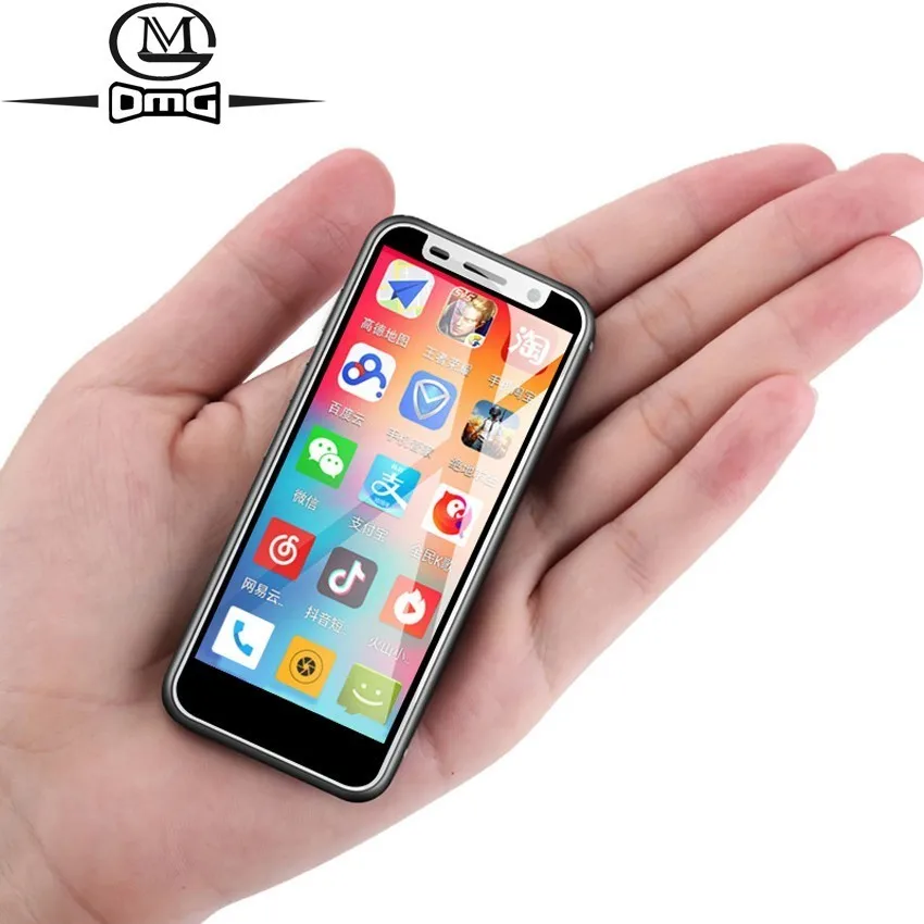 

Melrose 2019 3.4" Mini smallest small Smartphone Android 8.1 4G cell phone Dual SIM phones Quad Core Unlock mobile phone