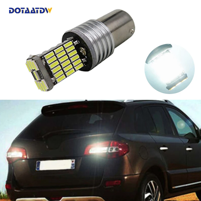 DOTAATDW 1x 1156 LED 4014 Chip Canbus backup reverse light lamp For Volvo v50 v60 v70 xc90 xc60 s80 s40 c30 | Автомобили и