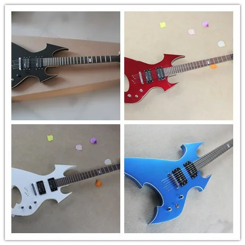 

Chinese factory custom B.C.Rich electric guitar with 2 Humbucking pickups,fixed bridge,can be customized