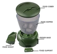 

4.25L Automatic Fish Feeder Fish Tank pond Aquarium Fish Food Automatic LCD Display Timer Feeding Dispenser Adjustable Auto Feed