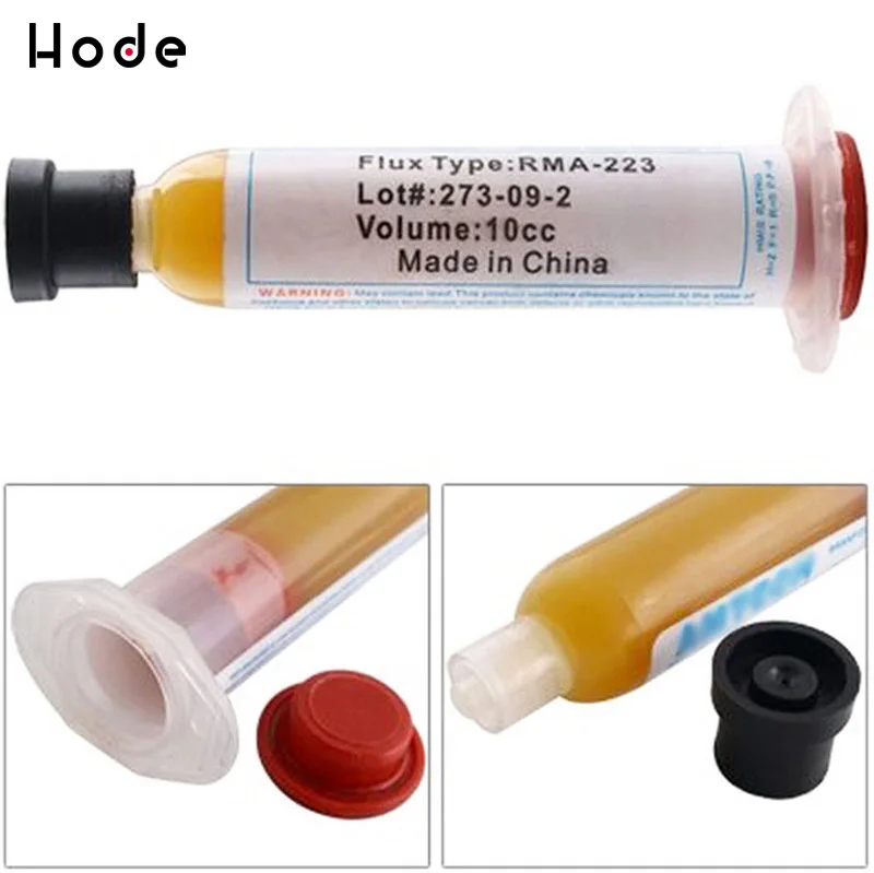 

10cc Solder PCB SMD Soldering Paste Flux Grease RMA223 RMA-223 For Chips Computer Phone LED BGA SMD PGA PCB DIY Repair Tool