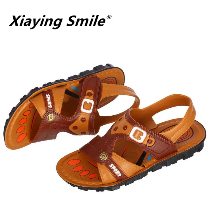 New Style Boys Sandals Children Shoes Kid Flat shoes Summer Fashion Casual Loop Comfortable Leather Rivet Rubber Sole Shoes цена New Style Boys Sandals Children Shoes Kid Flat shoes Summer Fashion Casual Loop Comfortable Leather Rivet Rubber Sole Shoes цены онлайн