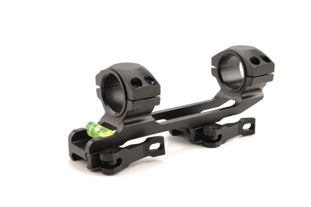 Base de Montagem com Espírito Acessório para a Caça Picatinny Trilho Âmbito Anel qd Buble Nível Arma 30mm - 25.4mm 10 Cheap Acessórios e suporte de extensão