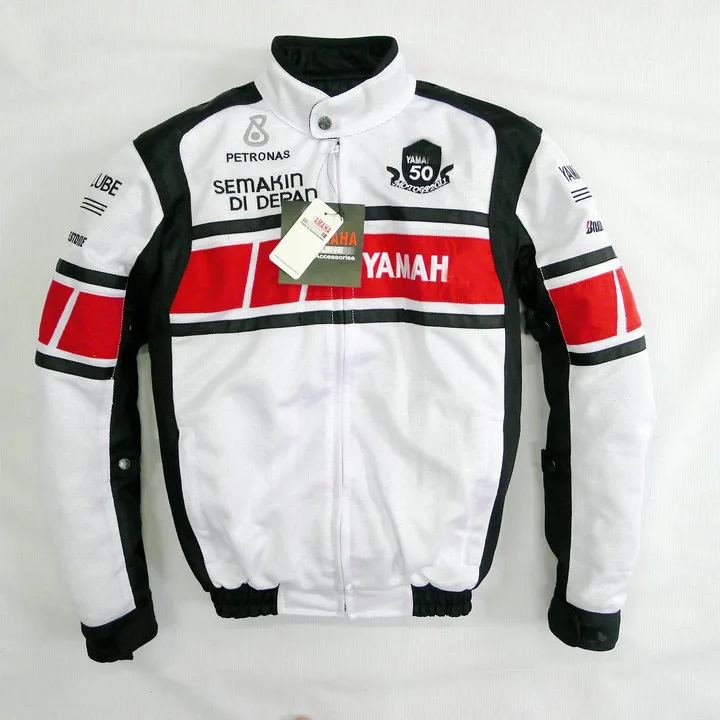 

MOTOGP 50-year Anniversary Jacket For YAMAHA Racing Team Summer Motorcycle Mesh Breathable Jacket With 5 Protective Gear K