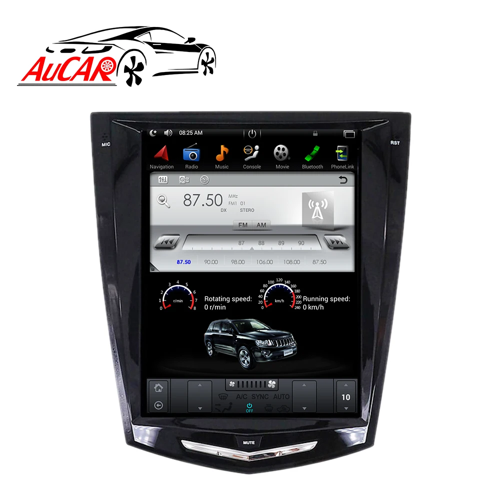 

Tesla 2 DIN Android 8.110.4'' Car Radio GPS Navigation Player For Cadillac ATS/ATSL/XTS/SRX 2013 2014 2015 2016 2017 stereo unit