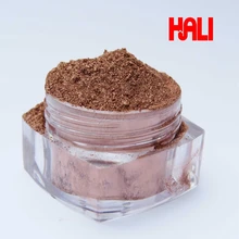 Бронзовый порошок, медный порошок, бронзовый пигмент, медный пигмент, Цвет: насыщенный бледно-золотой, товар: HLBR-1003, Вес нетто: 20 грамм