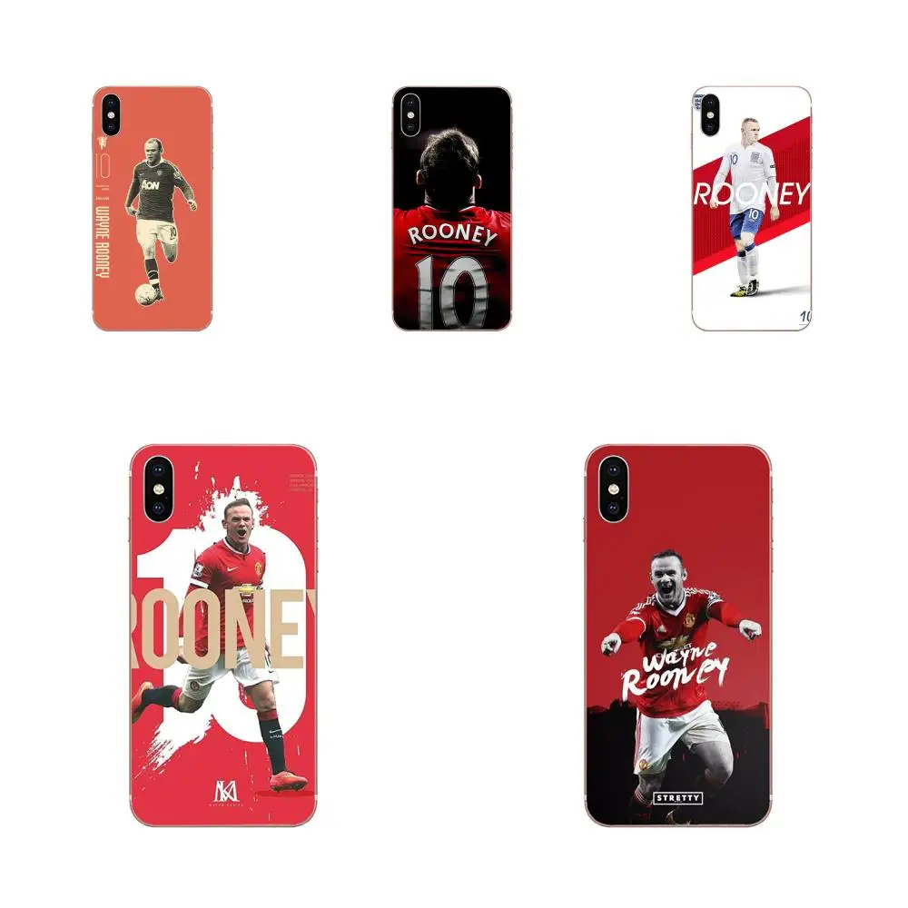 

TPU Call Box For Huawei P7 P8 P9 P10 P20 P30 Lite Mini Plus Pro 2017 2018 2019 Footballer Wayne Rooney No. 10
