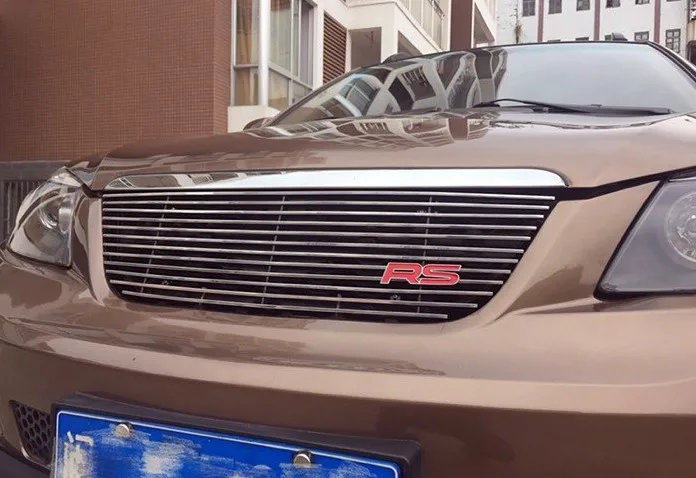 Подходит для BYD S6 2011 2014 Автомобильный передний бампер сетчатая решетка Вокруг