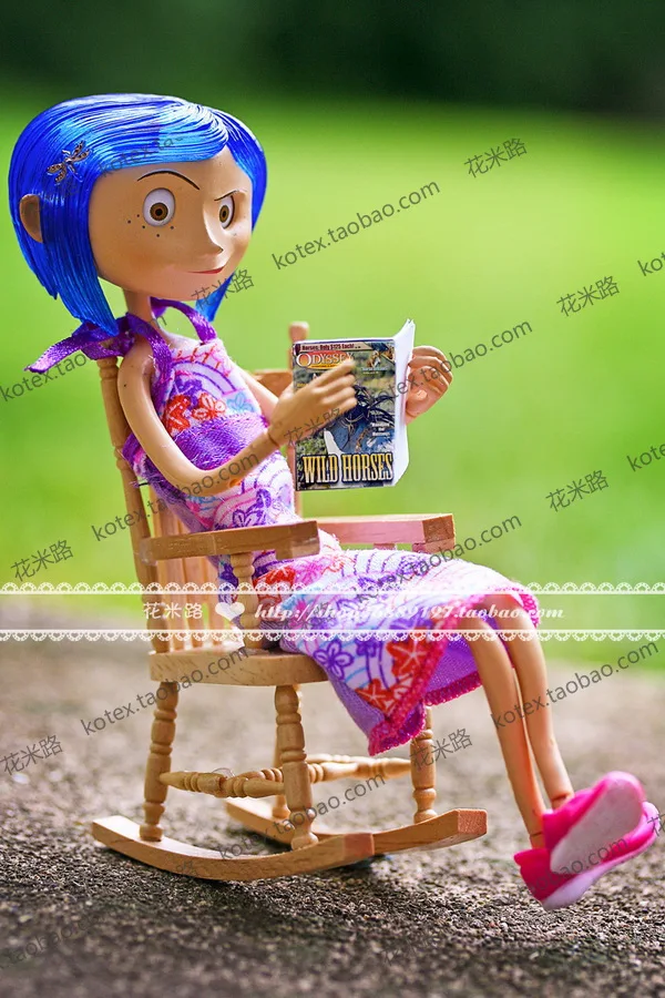 NECA детские игрушки Коралина и секретная дверь куклы фигурка 7 дюймов плащи свитер версия Caroline подарок для девочек