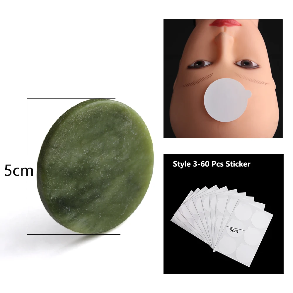 

1PC Jade Stone Eyelashes Extension Glue Adhesive Pallet Stand Holder Pallet Paper Fake False Eye Lashes Makeup Accessories Tools