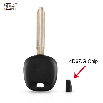 

Dandkey 4D 67 Chip G Chip Transponder Chip Blank Ignition Key Case Shell For Toyota 4Runner Sienna Avalon Camry 2007 2008 2009