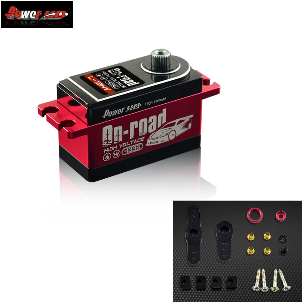 

Power HD 12KG High Voltage Servo 1:10 Buggy Drift Touring RC Car On Road L-12HV