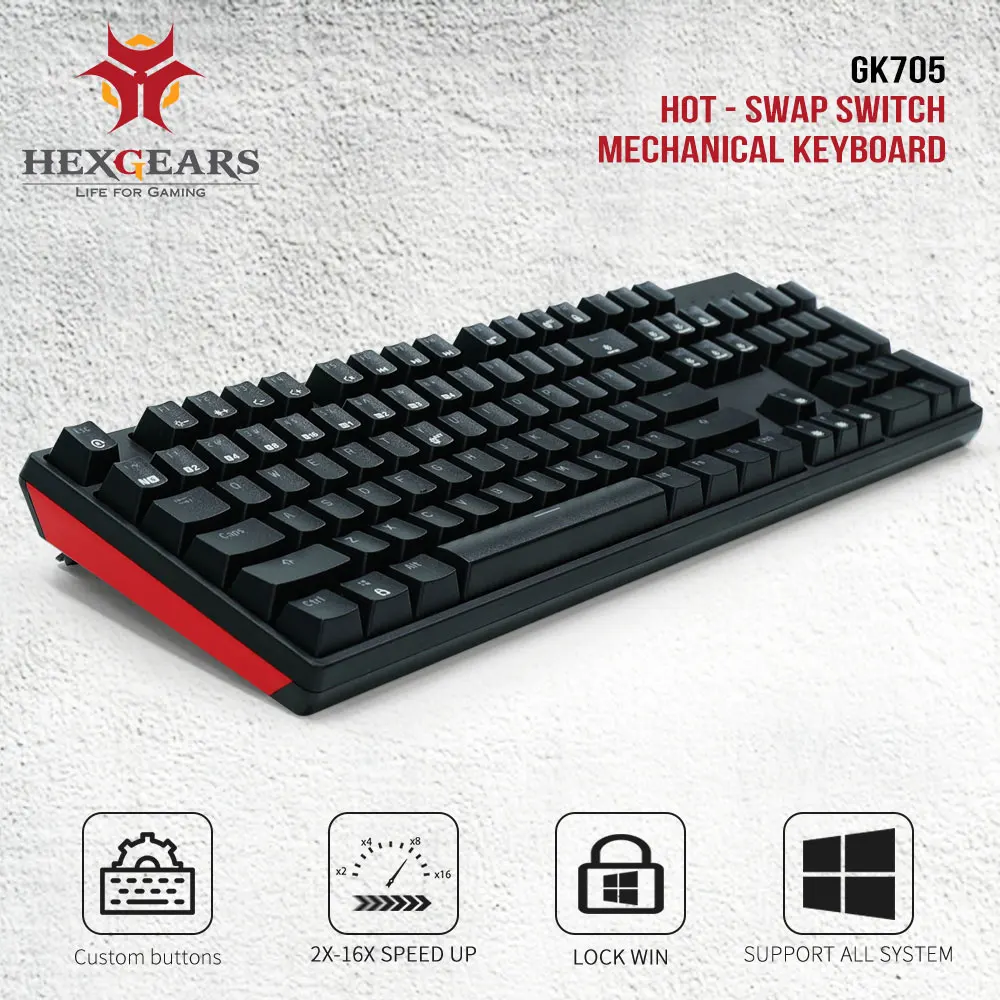 Hexgears Gk Mechanical Keyboard Hot Swap Kailh Box Switch Key My XXX