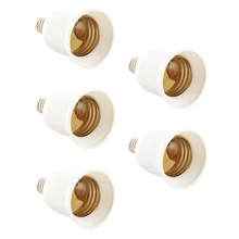 5x Свет адаптер для лампового разъема канделябры E12 средних база E26 винт увеличитель