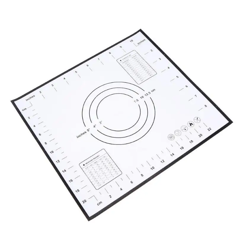 Антипригарные силиконовые инструменты для приготовления пищи коврик для выпечки коврик для замеса теста инструмент для выпечки торта 29x26 см/11,41x10,23 дюйма