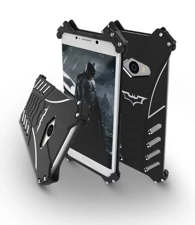 

R-JUST batman xiaomi note2 metal aluminum Shockproof Cover case for xiaomi note 2 Armor anti-knock phone cases