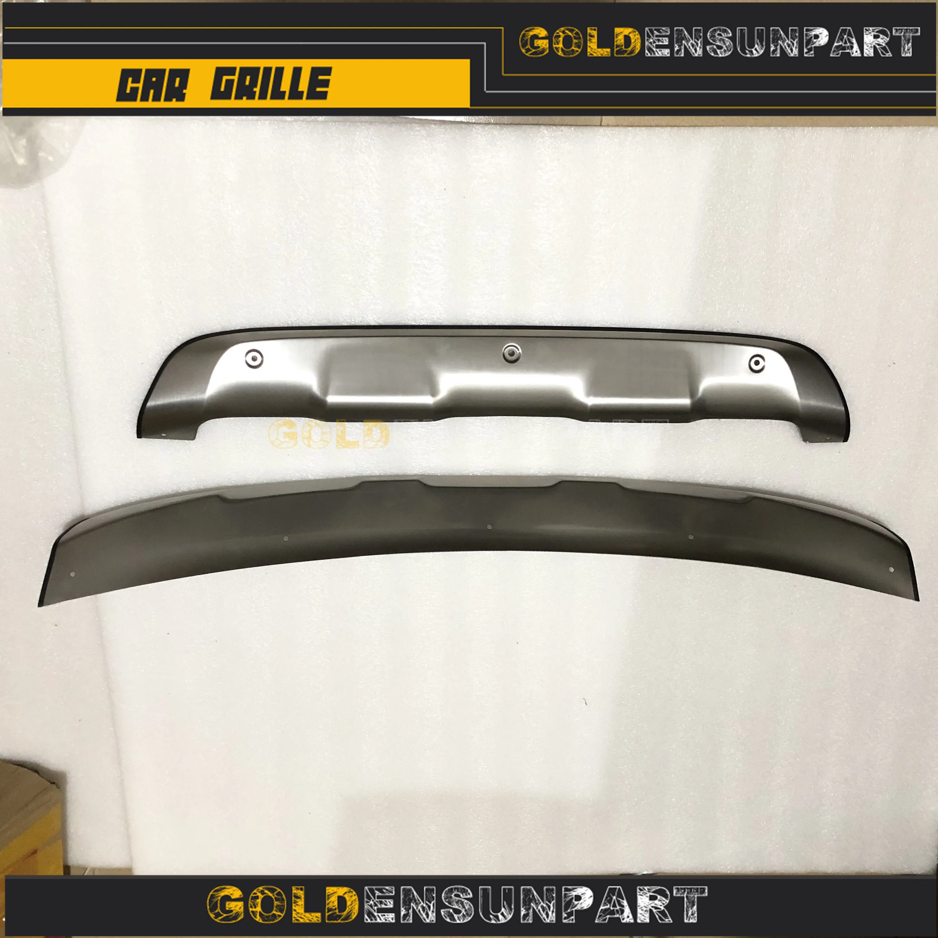 

2pcs For bmw X1 Bumper Protector Guard 2016 Front F48 Rear Stainless Skid Steel
