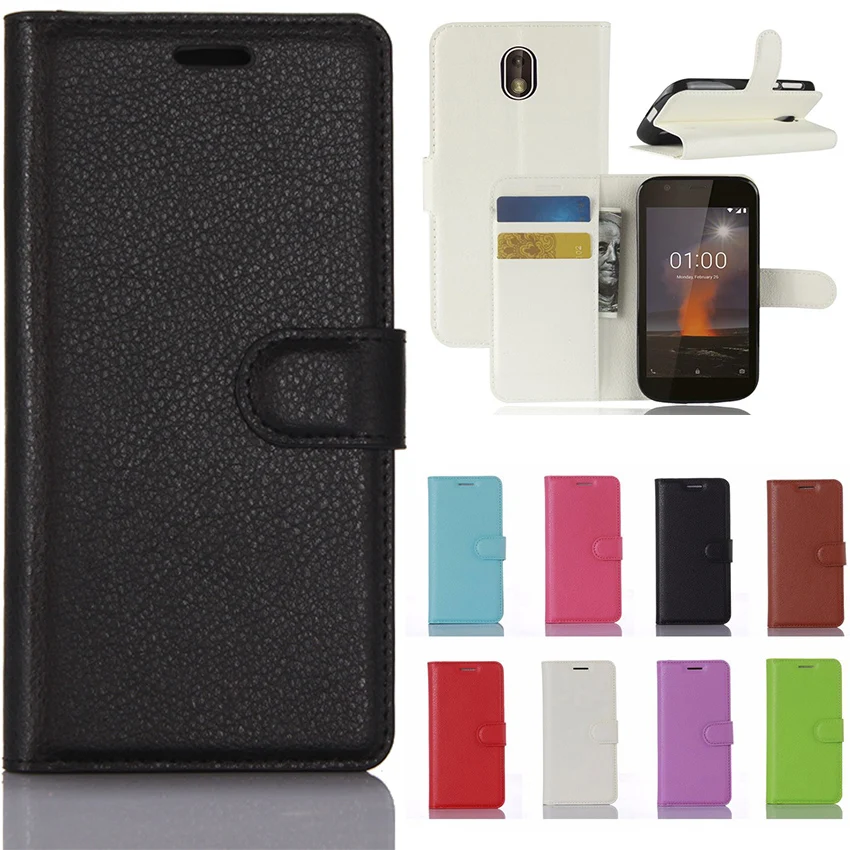 

For Nokia 1 Case Nokia 1 2018 Case Flip Luxury PU Leather Cover Phone Case For Nokia 1 TA-1047 TA-1060 TA-1056 TA-1079 TA-1066