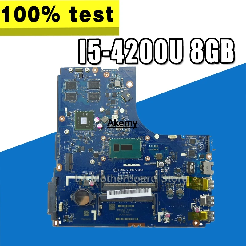 

for lenovo Yoga2 13 5B20G19198 LA-A921P Laptop Motherboard with I5-4200U 8GB 100% tested work