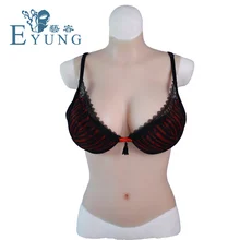 80G cup half body breast forms for crossdresser Artificial Boobs Enhancer shemale Trandsgender tit Realistic Silicone breasts onefeng full teardrop shape 1200 1600g pair artificial silicone boobs enhancer tit bust chest for crossdresser with straps