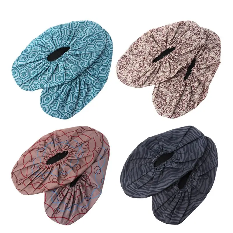 

Shoe Cover Floral Waterproof Non Slip Dustproof Clean Home Indoor House Protector Universal Shoes Sneaker Sandals Cloth Washable