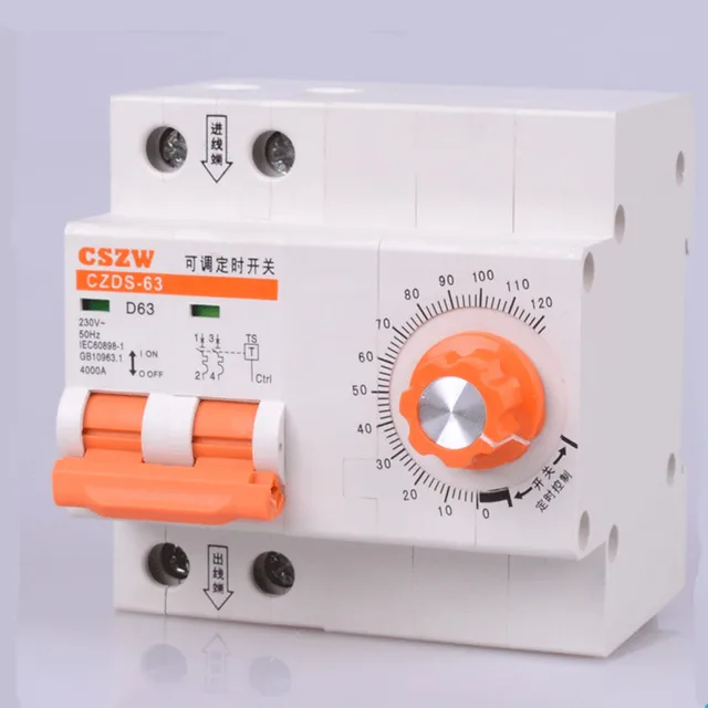 High power timer mechanical power off time switch time controller