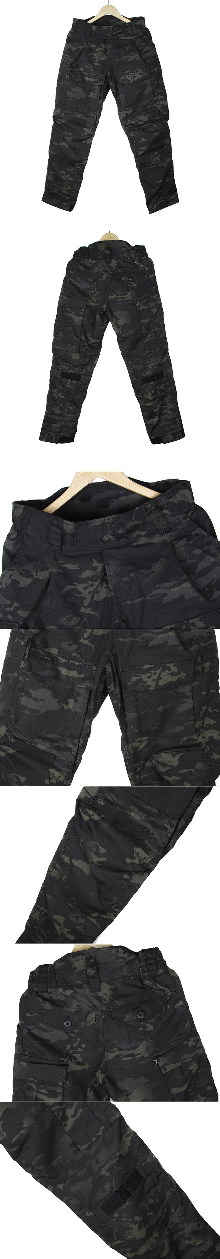 Тактический страйкбол военный мультикам черный DF боевые брюки NYCO тактические брюки+(STG051043