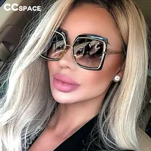 Полигон кошачий глаз роскошные солнцезащитные очки для мужчин и женщин Модные Оттенки UV400 Винтажные Очки 46148