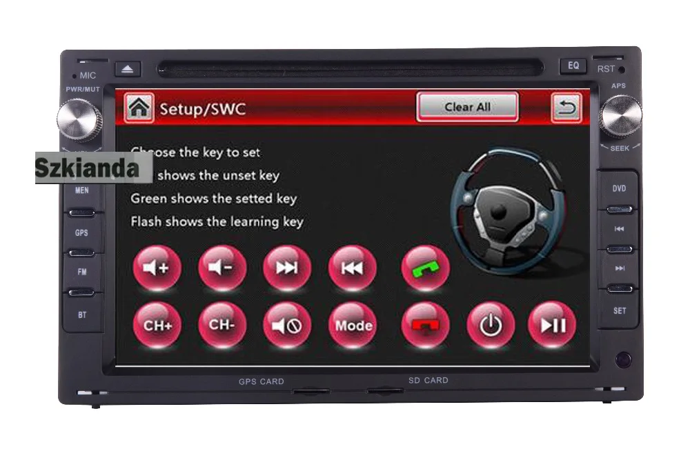 Excellent 7"Touch Screen Car DVD Player for VW Golf4 T4 Passat B5 Sharan with 3G GPS Bluetooth Radio Canbus SD USB Free Camera+8GB Map 23