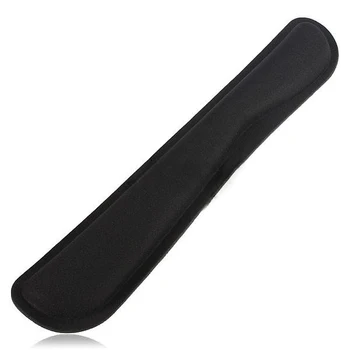 

Black Gel PC Keyboard Raised Platform Hands Wrist Rest Support Comfort Pad USA